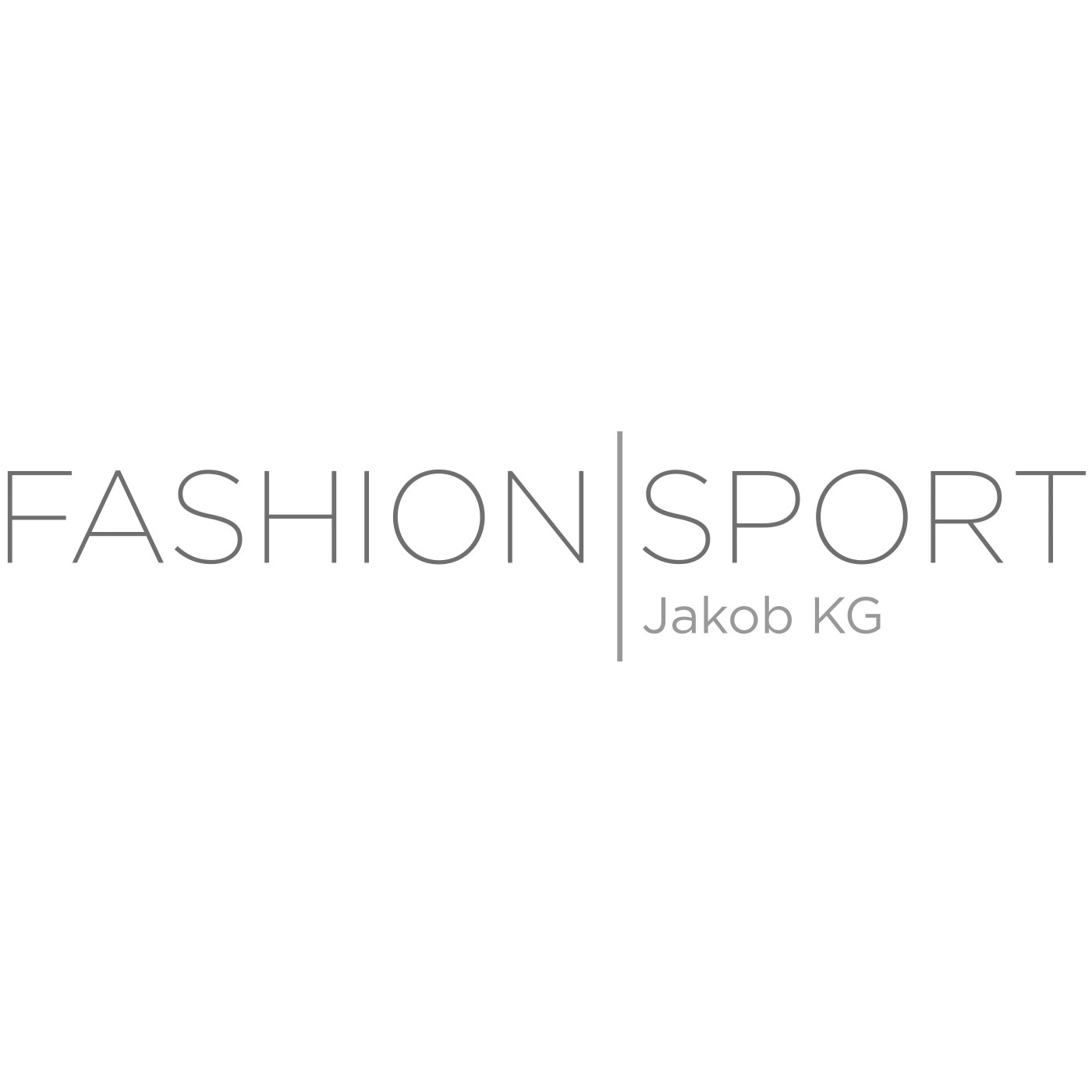 Logo in grau von Fashion Sport Jakob KG